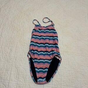 Striped Multicolor Swimsuit